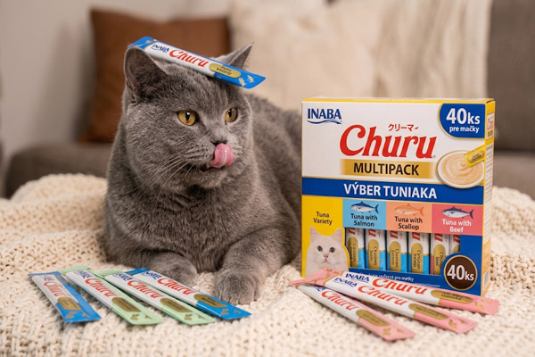 Inaba Cat Churu Multipack - 40ks foto obsahu